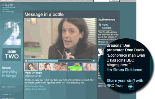 BBC Two homepage